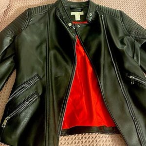 H&M leather jacket